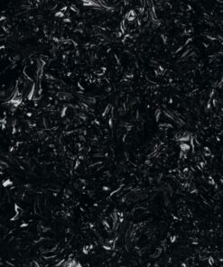 Black Artificial Marble Engineered Stone Production Countertops