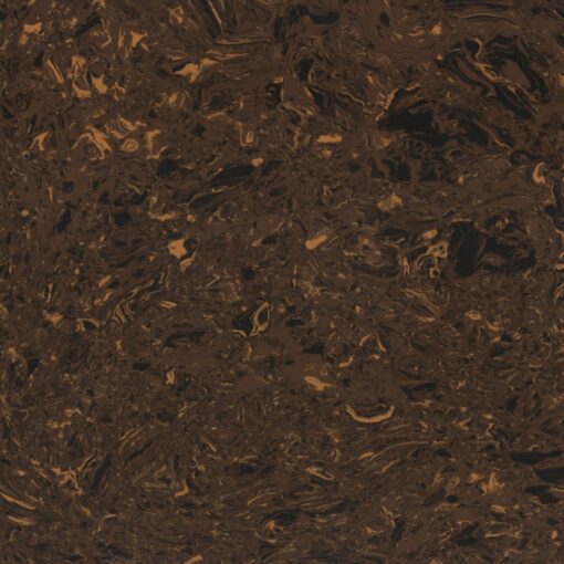 Cafe Brown Engineered Stone Polished Floor tile Wholesale Custom