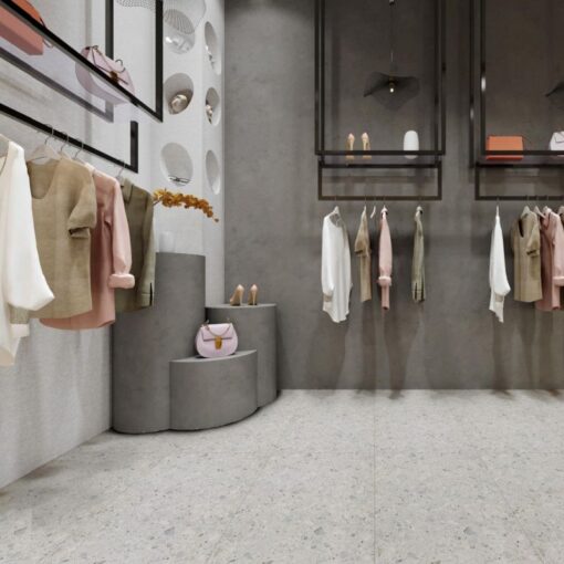 Cloud gray terrazzo stone factory - Imagen 4