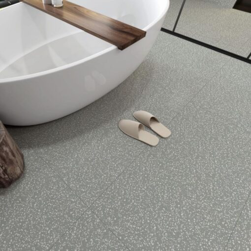 ⁦Cloudy Grey Terrazzo Stone full body anti slip bathroom flooring tile Hot SaleTiles⁩ - الصورة ⁦4⁩