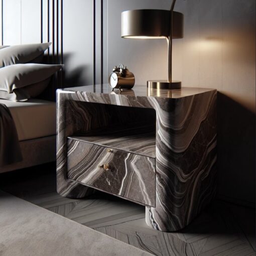 Custom natural marble stone Table Decoration Ornaments Luxury Small Decor Marble Living Room Home Decor Bedside table Wholesale