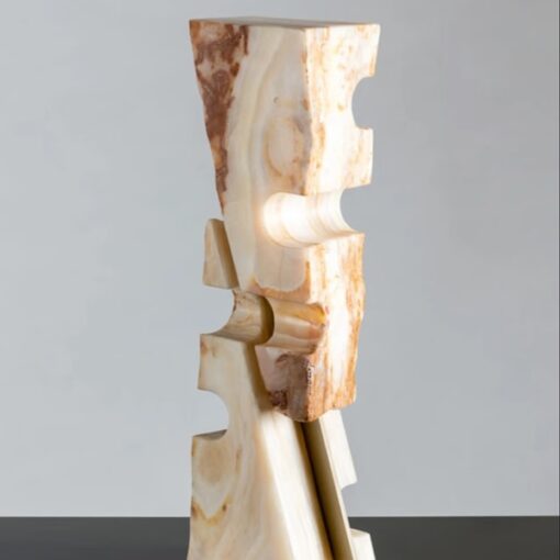 Custom natural stone Design Square Wine Holder stone 4-Bottle Wine Glass Rack for Home Furniture Storage and Display Racks