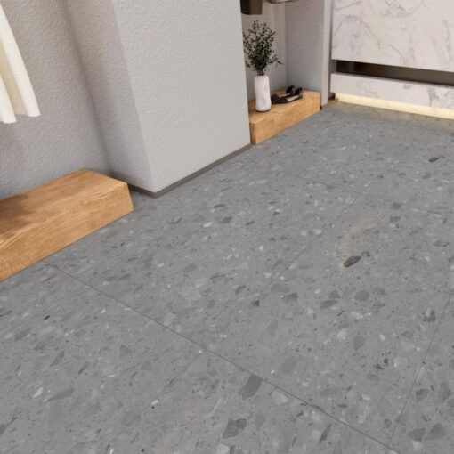 ⁦Grey Terrazzo Stone Floor Tiles For Living Room Factory⁩ - الصورة ⁦2⁩