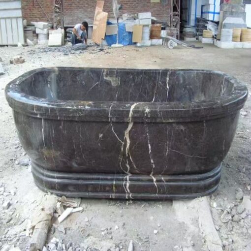 High Quality Stone Bathtub Marble Bathtub Black Marble Bathtub and Hand Carved Stone Bathtub