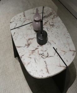 Hot Home Furniture Stone Table Modern Living Room Coffee Table Luxury Design Low Base Side Tea Table for living room furniture
