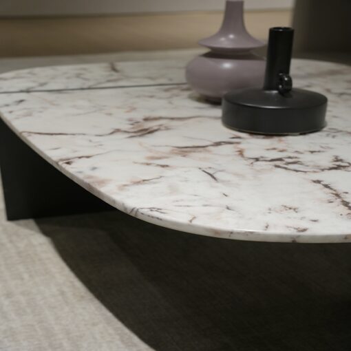 Hot Home Furniture Stone Table Modern Living Room Coffee Table Luxury Design Low Base Side Tea Table for living room furniture – Image 6