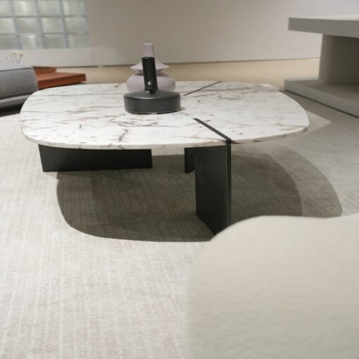 Hot Home Furniture Stone Table Modern Living Room Coffee Table Luxury Design Low Base Side Tea Table for living room furniture – Image 3