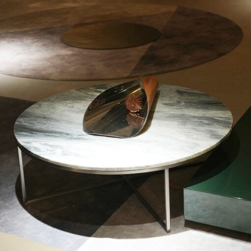 Hot Sale Round Tables Stone Furniture Modern Coffee Table Living Room Customized in Yunfu – Image 3