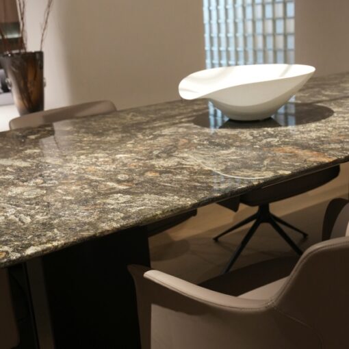 Luxury Customized Stone Table Natural Granite Black Granite For Kitchen Dining Table Countertop Best Price