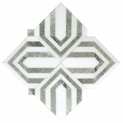 High quality Marble Stone Indoor design Mosaic Wall Tile Wholesale