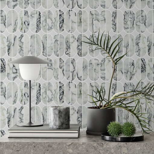 Marble stone Mosaic tile kitchen toilet backsplash wall tile factory manufacturer in China