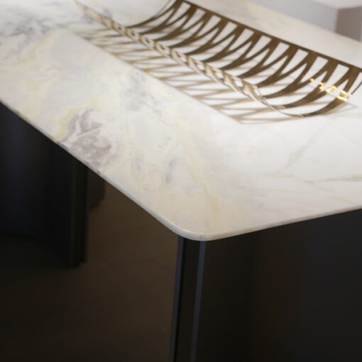 Modern Design Rectangle High Quality Stone Table Green Marble Dining Table Top Interior Decor Home Furniture Interior For Living Room - Image 4
