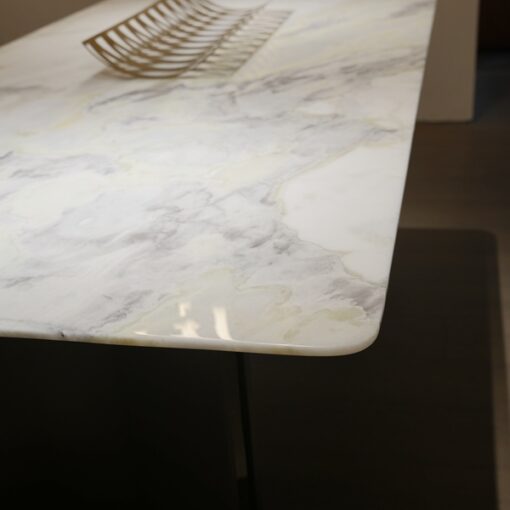 Modern Design Rectangle High Quality Stone Table Green Marble Dining Table Top Interior Decor Home Furniture Interior For Living Room - Image 3
