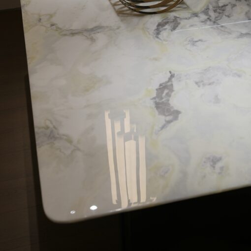 Modern Design Rectangle High Quality Stone Table Green Marble Dining Table Top Interior Decor Home Furniture Interior For Living Room - Image 5