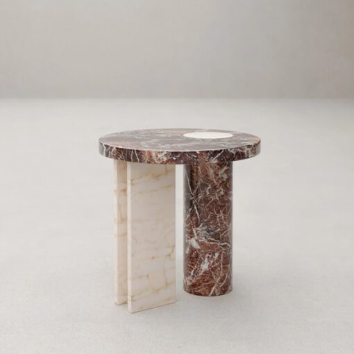 Modern Minimalist Unique Luxury Custom natural stone Living Room Furniture Round Marble Coffee Table
