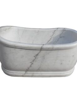 Modern Stone Bathtub Marble Marble Bathtub Marble Rectangular Bathtub Antique Natural White Marble Stone Bathtub