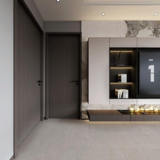 Roman rice grey Sintered Stone Hotel China Engineering wholesale Stone processing – Image 2