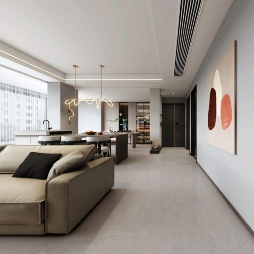 Roman rice grey Sintered Stone Hotel China Engineering wholesale Stone processing – Image 4