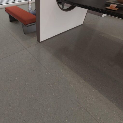 Stone Forest Grey terrazzo project Floor & Wall Tile - Imagen 2
