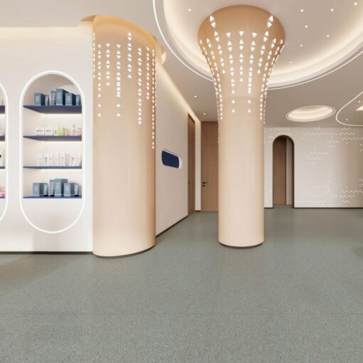 ⁦Terra Grey Honed stone Terrazzo Floor and Wall Tile⁩ - الصورة ⁦3⁩