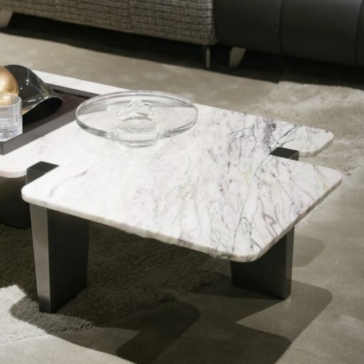 Unique New Design Stone Table Villa Marble Top Irregular Coffee Table Living Room Center Tables - Image 3