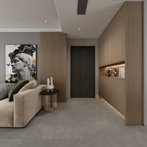 Venice Light Gray Sintered Stone Marble Tile Interior Design Flooring Wall Decoration - Imagen 4
