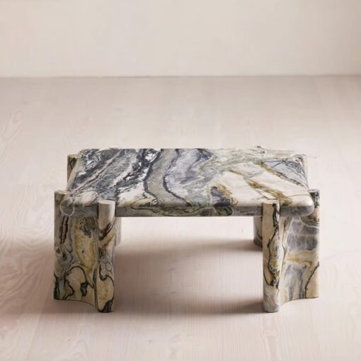 luxury Stone Table Contemporary Design Home Decoration Side Table Natural Marble Console Table living room furniture